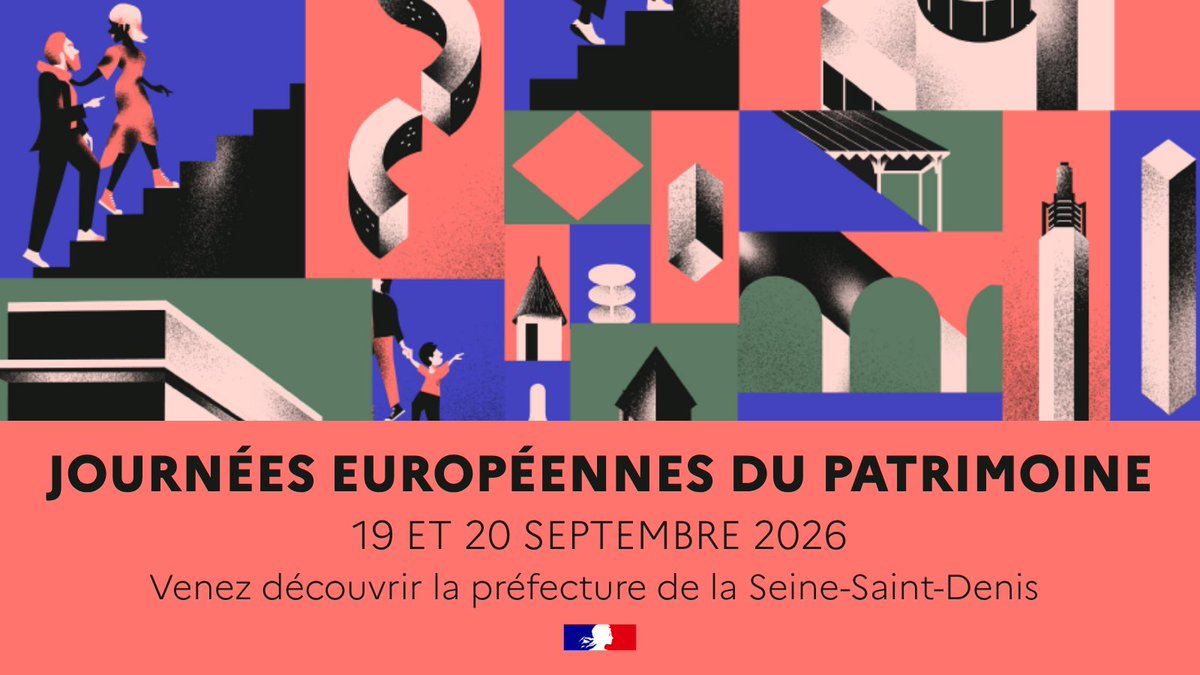 Image de Préfet de la Seine-Saint-Denis - #JEP2026 #Patrimoine | La préfecture ouvre ses portes !
📅 Ces samedi 19 et dimanche 20 septembre,