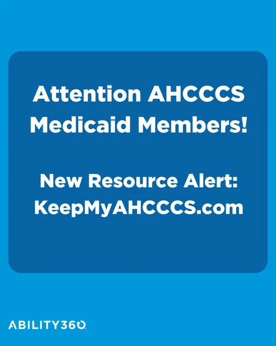 Attention AHCCCS Medicaid Members!
New Resource Alert: KeepMyAHCCCS.com