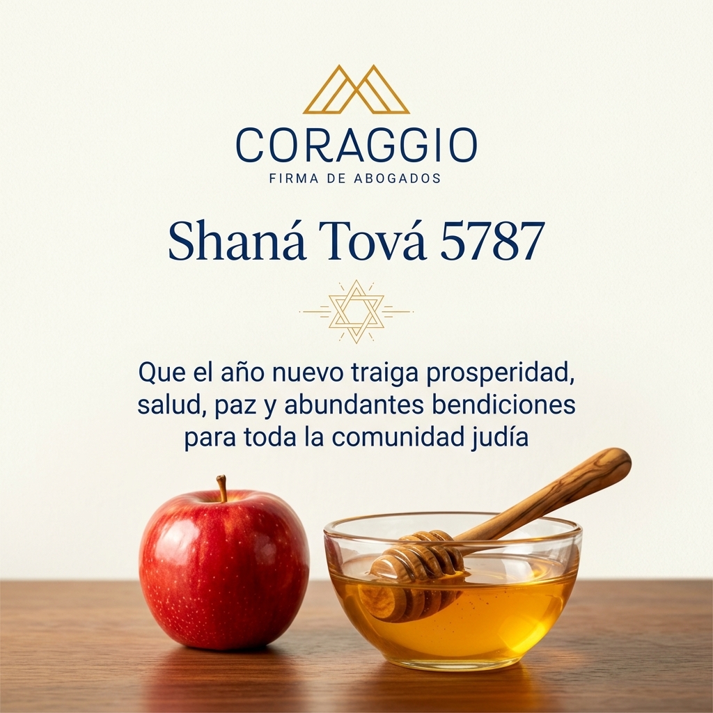 CoraggioAbogad's tweet photo. Desde Coraggio Abogados, un saludo afectuoso a la comunidad judía de Colombia en el inicio de 5787. Que sea un año de dulzura, salud y prosperidad para todos. Shaná Tová Umetuká 🍯🍎
#ShanáTová #RoshHashaná #5787 https://t.co/R9ypQmXKoP