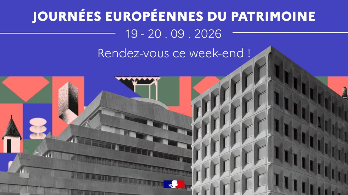 Image de Préfet de la Seine-Saint-Denis - #JEP2026 #JournéesDuPatrimoine
Les Journées Européennes du Patrimoine sont ce week-end !
Passionn