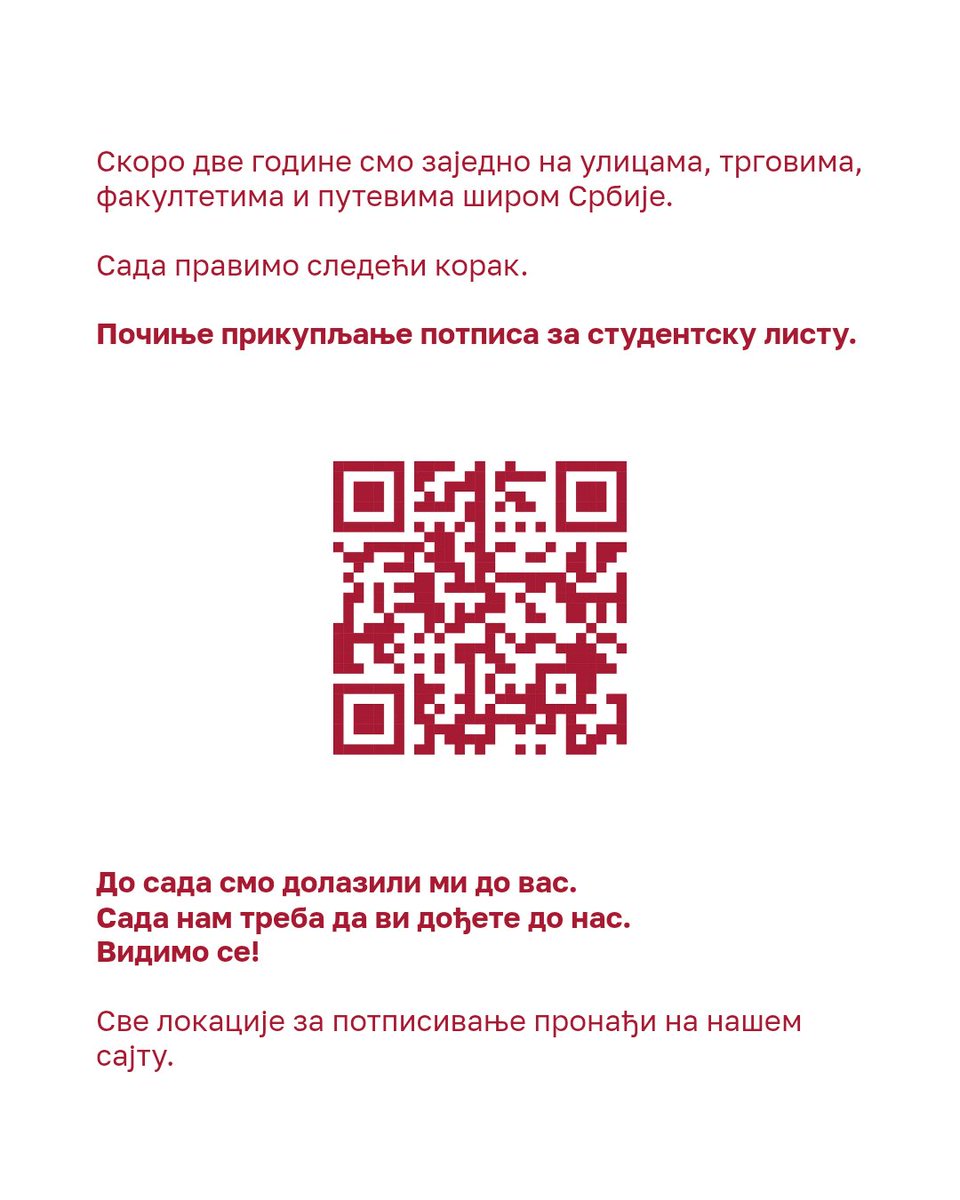 SabackiStudenti's tweet photo. Potpiši pobedu! ❤️ https://t.co/mBULSnM6Hy