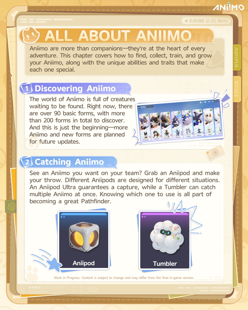 Aniimo_EN's tweet photo. ✨ Not sure where to start?

Everything you need to know about your Aniimo is right here!

📖 Check out the Starter Guide now and get ready for your adventure!

#Aniimo #AniimoGlobalLaunch #AniimoPCConsole916 #AniimoMobile923 https://t.co/xqIxUIHOF3