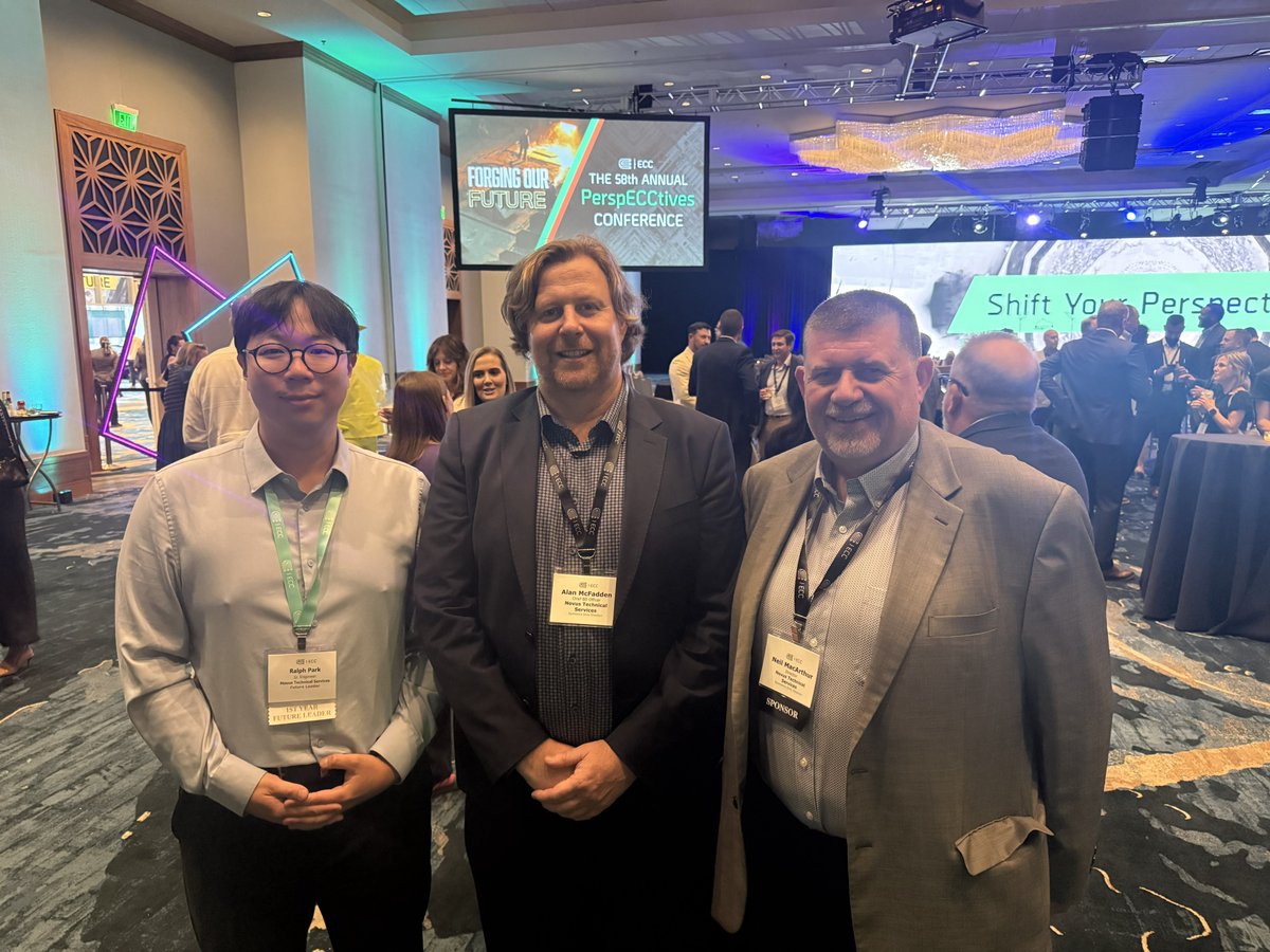 NovusTechServ's tweet photo. That’s a Wrap!
Proud to be a Premier Sponsor of @ECCAssociation  and to have joined the Annual Perspectives Conference in Austin, TX.🚀
#NovusTechnicalServices #FutureLeaders https://t.co/VW9ZwQhH56
