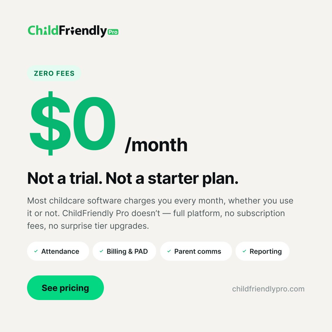childfriendlyp's tweet photo. $0 a month. Not a trial. Not a starter plan. Not the tier that stops working the moment you grow.

If you're budgeting for 2027 right now, this is the line item you can delete.

 See pricing → https://t.co/ZLwflO3hyj https://t.co/diAvbvQwxn