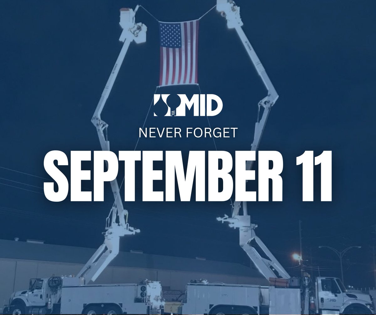 mod_irrigation's tweet photo. Today, we remember those we lost on September 11, 2001, and honor those who served to protect our nation. https://t.co/NEL2zuio2s