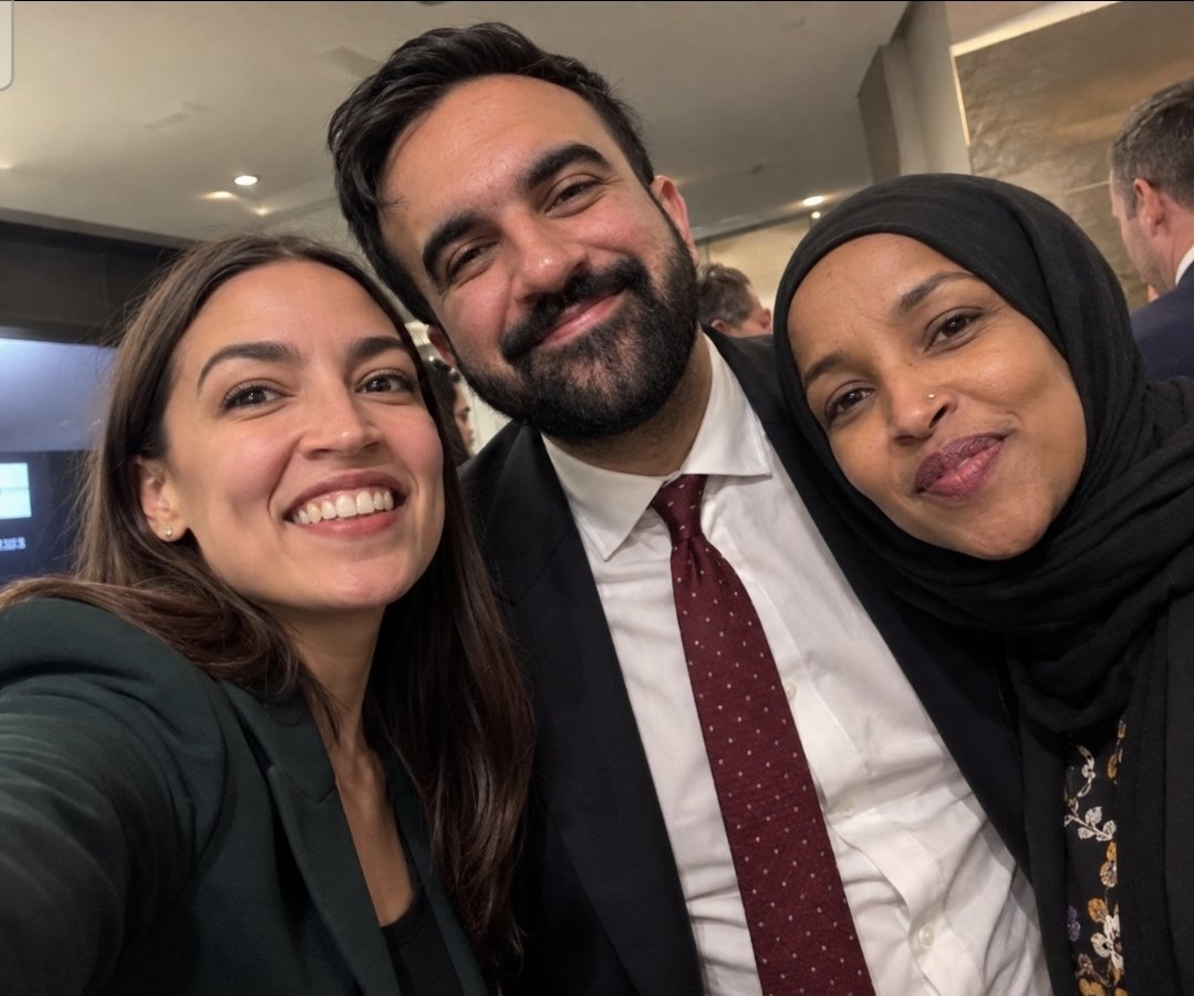 RossyPrime's tweet photo. You may disagree with me, but AOC, Zohran Mamdani, and Ilhan Omar are among the worst leaders in America. https://t.co/6ujF4FyQVx