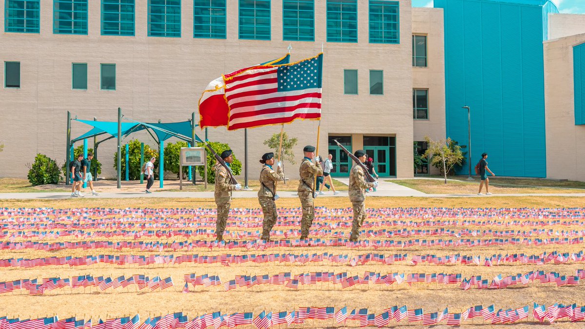 IslandCampus's tweet photo. Today, we pause to remember the lives lost on September 11, 2001, and the individuals, families, and communities forever impacted by the events of that day.
#TAMUCC https://t.co/2tW1szM3Ah