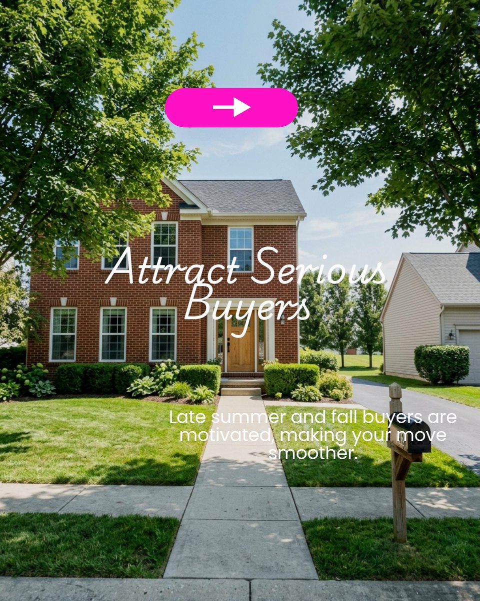 DAnnWalley's tweet photo. Sellers who list in late summer or fall find less competition and attract serious buyers, making the move to living smoother.

Would you list before the holidays? https://t.co/wRfHgqtXbl