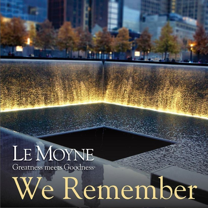 LeMoyne's tweet photo. Today we honor the lives of the victims &amp; their families, the first responders &amp; recovery workers, and the survivors of the New York City, Pennsylvania, and Washington, DC attacks. But we especially remember the members of our Phamily we lost on 9/11, who will never be forgotten. https://t.co/eXSO337dEO