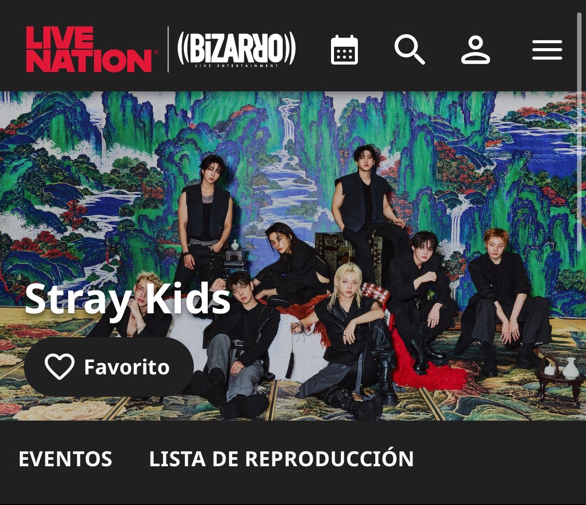 tenderquokka's tweet photo. OMG ERA REAL LIVE NATION PERÚ TAMBIÉN CAMBIÓ LA FOTO DE SKZ EN SU PÁGINA ahora aparece la foto de la portada del run it tour https://t.co/SFVDoKeSC9