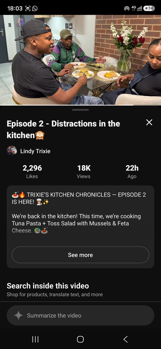 jessyjay1910620's tweet photo. The queen of views 🙌
FRIDAY WAVES WITH TRIXIE
WATCH YOUTUBE TKC 2
#LindyTrixieChristoffels
#SecondEpisodeTKCWatch
#TrixiexTKC2OnYouTube https://t.co/L2J4otkKD4