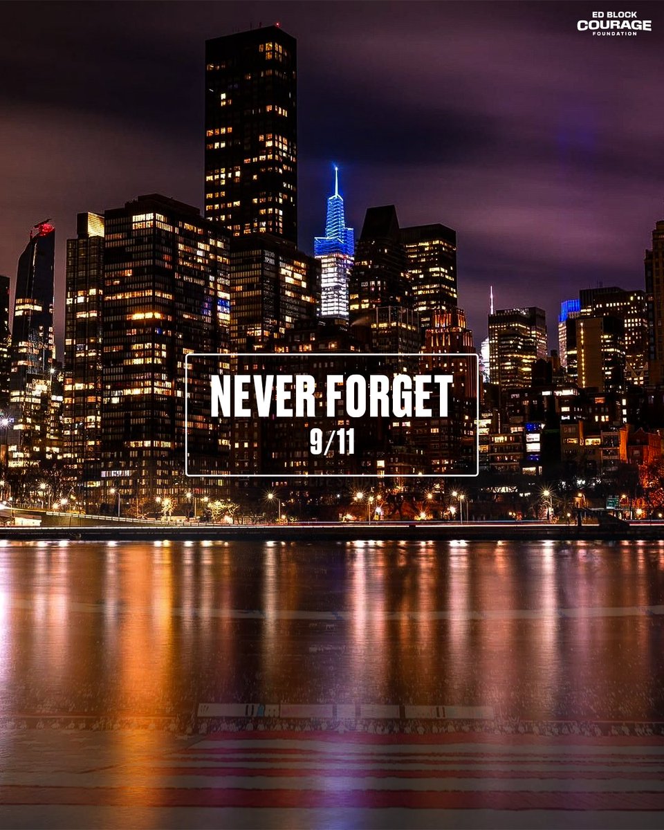 EdBlock's tweet photo. Today, we remember and honor the lives lost on 9/11.

25 years later, we continue to remember the victims and recognize the courage and sacrifice shown in the face of tragedy. https://t.co/avIahXf58q