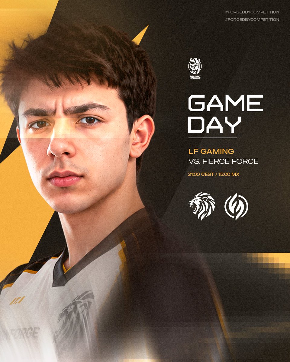LIONOFMIGHT's tweet photo. Today, it’s Top 4 or nothing. Things are heating up.

🆚 @FierceForceOP
▫️ @CR_Supremacy
⏱️ 9:00 PM - 1:00 PM MXT

📺 https://t.co/g7PdvVHQoo
📺 https://t.co/MMGN6lNit5
🎙️ @Recameca

#ForgedByCompetition #SMCY2026 #ClashRoyale https://t.co/Njp44x3pqB