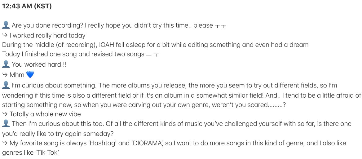 yvesupport's tweet photo. Yves via b+POP teases that her upcoming album has a “totally new vibe”, and says she’d like to explore more songs with a sound similar to ‘Hashtag’, ‘DIORAMA’ and ‘Tik Tok’ https://t.co/FQqsLypaHc