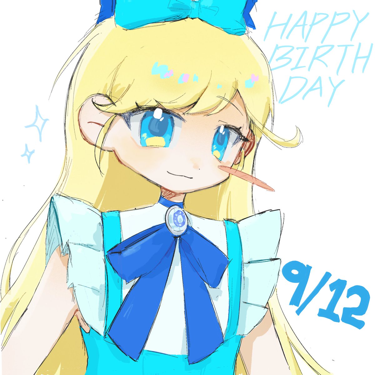 sea_humanity's tweet photo. #星川みつき生誕祭2026 
간단하게 그려보았다..ㅎㅎ
생일축하해~~!! https://t.co/6z07qhjEgL