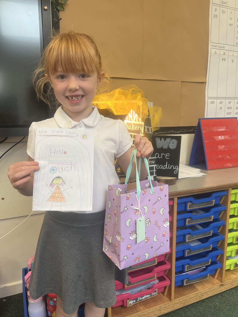 Y2Auckleyschool's tweet photo. It was a pleasure to welcome the author Rebecca Nicole Dubenskij into school today. She shared her book ‘OUCH!’ with us and we had lots of fun creating our own characters for the story. #authorvisit https://t.co/boCVtYBF1v
