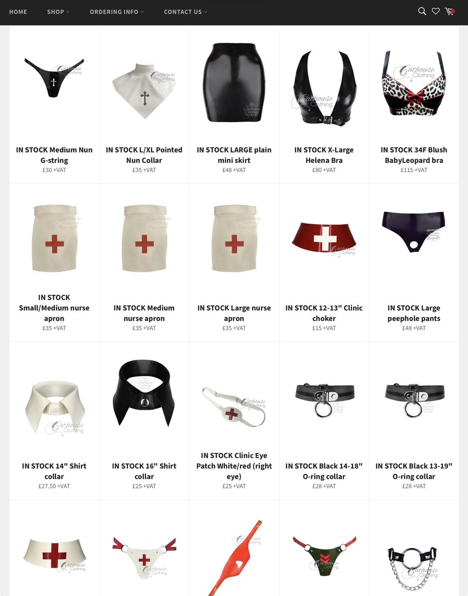 cathouseclothes's tweet photo. In stock and ready to ship: https://t.co/8kkk1J8PPW

All other items are made to order with a current wait time of 5-7 weeks 🖤 https://t.co/pKoA7owtXy