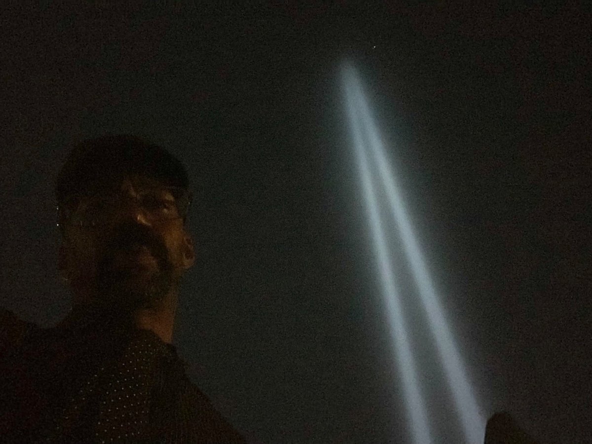 devoland's tweet photo. This 9/11  I remember that day vividly and think about how everything has changed since then and I morn the loss of the lives on that day and the lives that we are still losing everyday because of that horrific tragedy. Last night I got to see Bill T. Jones downtown @ ground 0 😍 https://t.co/E4AW9Whrp5