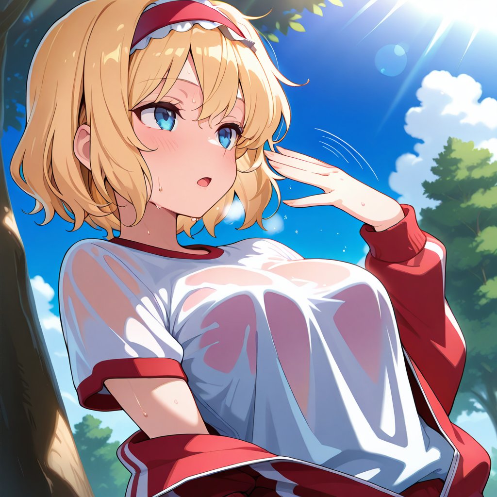 amane0331's tweet photo. 東方学園の汗だく真夏の体育…
みんなは誰と運動したい？ https://t.co/SH0LhxmZiP