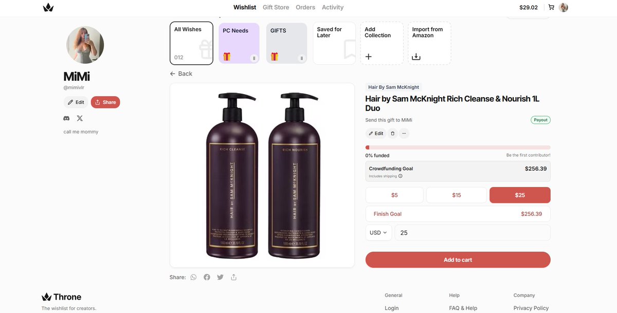 mimivlre's tweet photo. Guys im waiting for y all to get me these hair products😊
https://t.co/JSu8AcKvCX
#throne #thronewishlist https://t.co/lrtEctNSgm