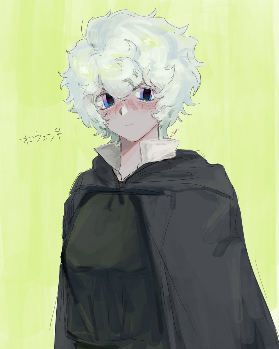 KOCH1DA's tweet photo. 女体化オーウェン🚺🔄🐏🍃落書き　ocです https://t.co/2PPmbC1rJb