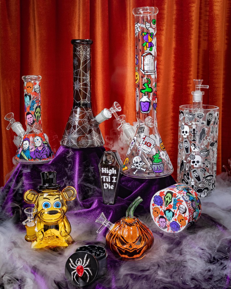 ShopCannaStyle's tweet photo. Our annual Halloween collection just dropped! Which piece are you bringing to the spooky sesh? https://t.co/3iGoWPLkf5