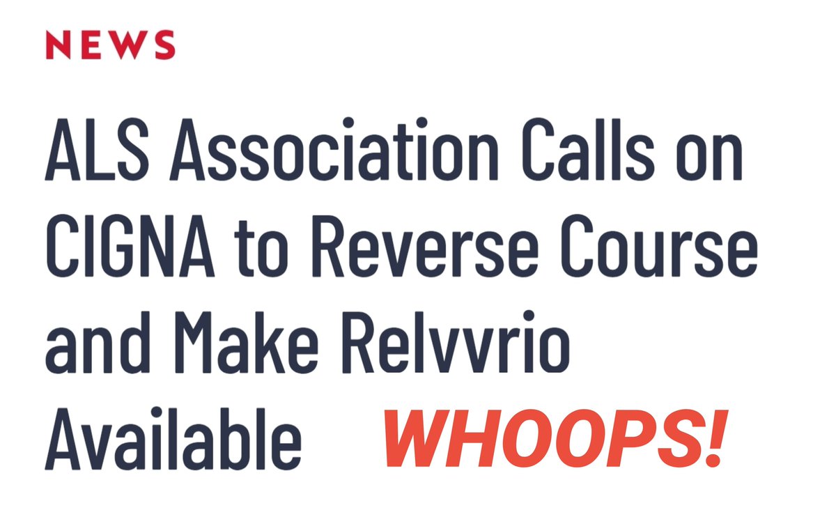 als_now's tweet photo. @MinoShah @ChrisJohnson28 @RealEricDane From 2019-2023, #ALS "experts" say: "You can't approve new drugs with only 2 trials. That's not good science!" Result: The worst drug (ever) receives #FDA approval thanks to a letter signed by 25 experts. But look at what they said about a drug that actually WORKED for some: https://t.co/Ro7F6HNvl2