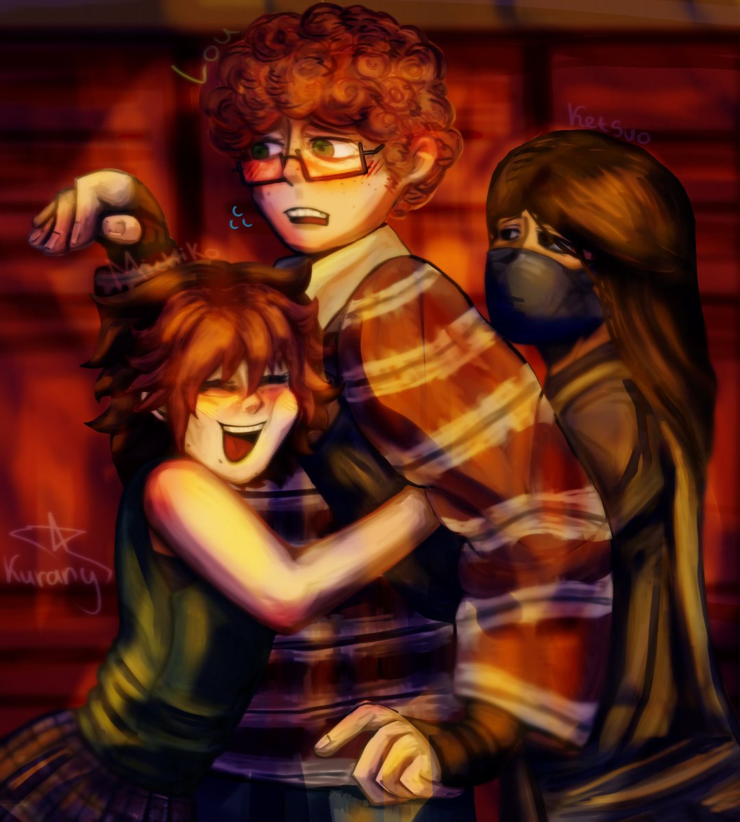 YesYes19334806's tweet photo. I finally finished drawing my characters 🙏
#fypシ゚viral #oc #ocart #art #digitalart
#OC https://t.co/KTRN6MDM7I
