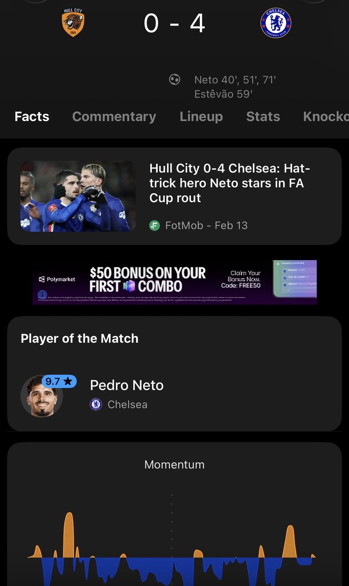 NetoCFC's tweet photo. Last time out against Hull City…Pedro Ballon D’Or Starboy Lomba Neto got a hattrick💕💕Can’t wait for this Neto masterclass tomorrow😭💕💕🥹💕😭😭😭😭😭💕😭💕 https://t.co/bfNZaM56NF