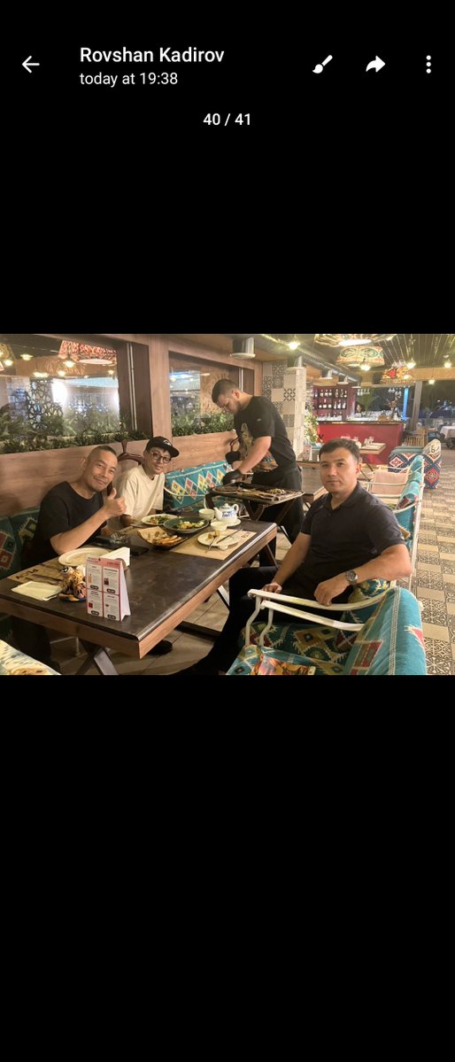 JWC07257445's tweet photo. 無事にタシュケントへ着いて定番のウズベキスタン料理店で夕食です
#ウズベキスタン料理
#牛の骨髄料理 https://t.co/aTMyXdsxfC