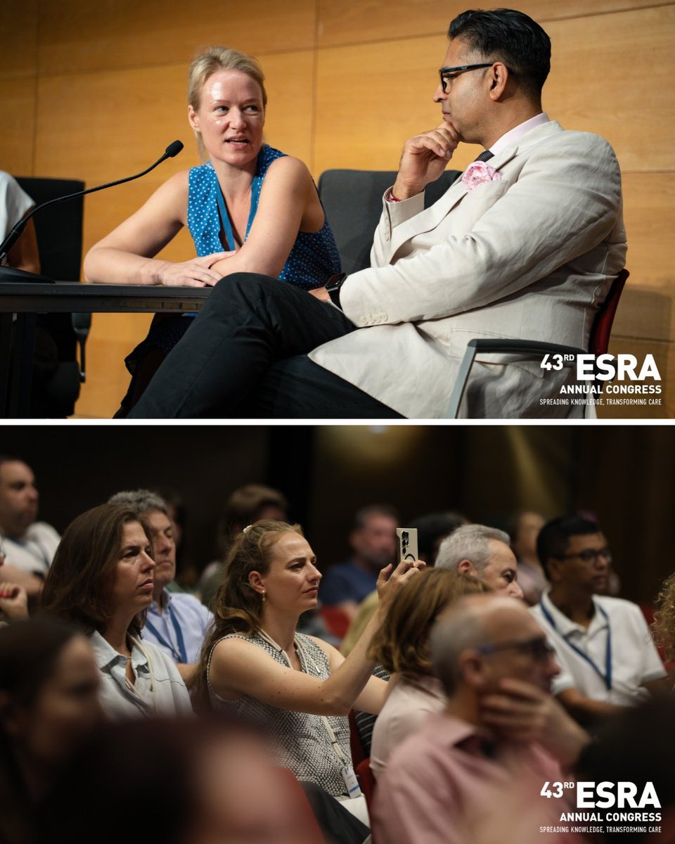 ESRA_Society's tweet photo. ✨ Day 3: The congress continues with a strong programme of scientific sessions, hands-on workshops, and knowledge exchange.

Thank you to everyone who contributed to another successful day. https://t.co/hcRNS5HiFk