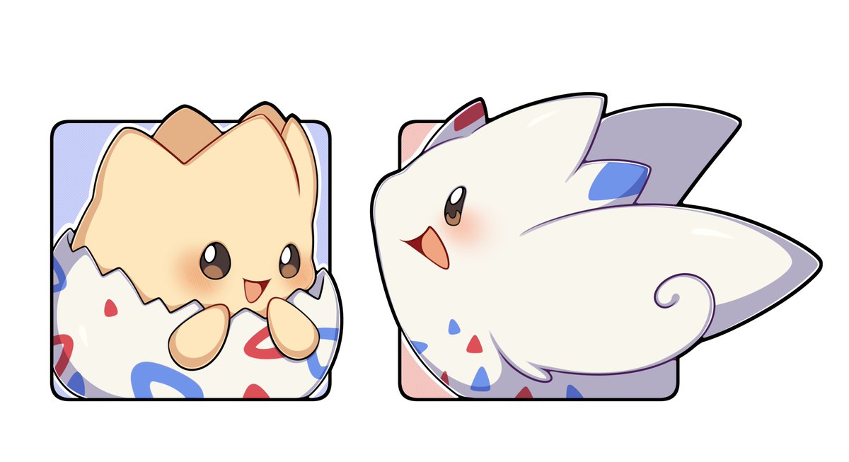 SeviYummy's tweet photo. Togepi and Togekiss 🥚☁️ https://t.co/it1g04HWJ2