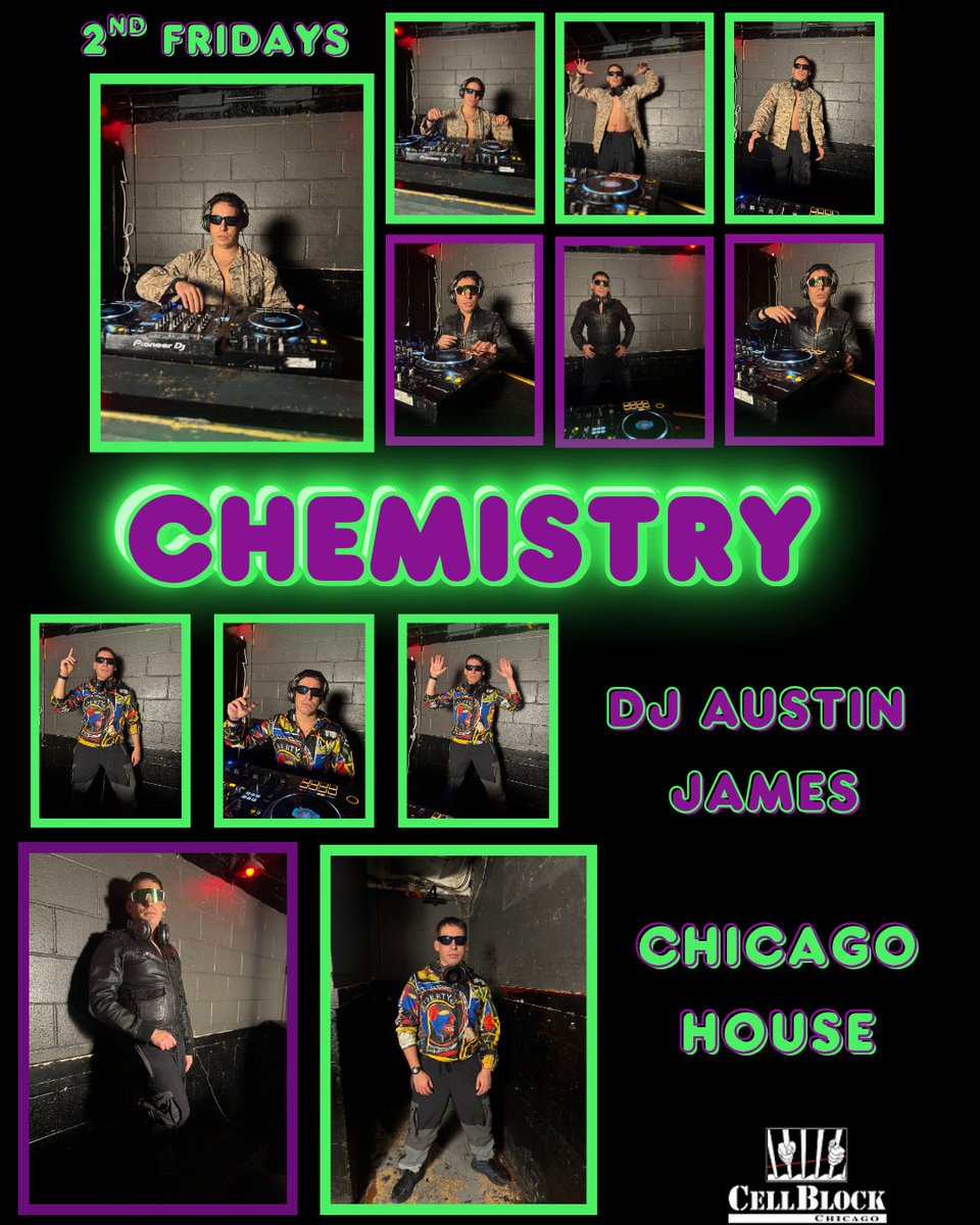 CellBlockChi's tweet photo. TONIGHT! House music that awakens your sensuality. Austin James promises to bring you beats and tracks that help you connect — even with someone you might never have met before. NO COVER. FREE CLOTHES CHECK. CHEAP DRINKS. #GETINHERE https://t.co/4Ugj2kPAkN