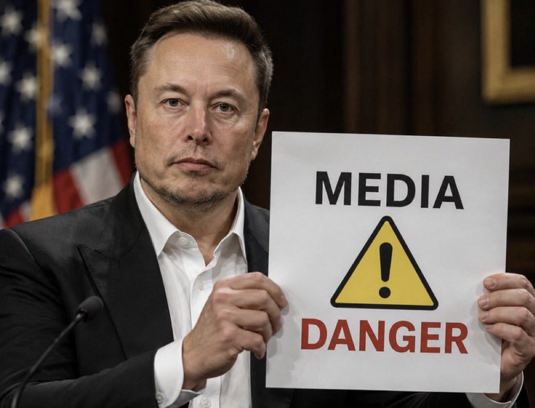 Teaseryy's tweet photo. Lately, the media has been spreading false stories about me painting me in a negative light. It’s been tough, and at times, I feel like I’m standing alone in all of this.

So let me ask you honestly:
Whose side are you on?

A. Elon Musk
B. The Media https://t.co/AGsrYve3Oa