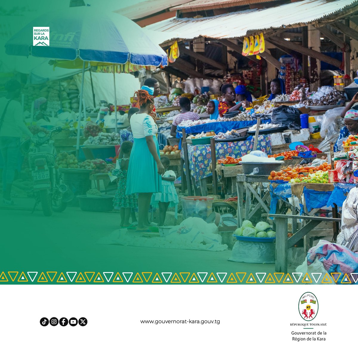 GouvKara's tweet photo. Le Grand Marché de Kara à quelques jours de la rentrée scolaire 2026-2027

À quelques jours de la rentrée scolaire, le Grand Marché de Kara s’anime au rythme des préparatifs des familles venues de la ville de Kara et de plusieurs localités de la région.

#GouvernoratKara https://t.co/6pRoLMRYaf