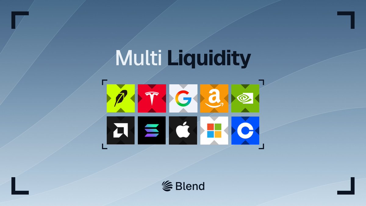 BlendLaunch's tweet photo. Most launchpads give a token a single pool against SOL. Blend gives it a basket.

Up to four assets, in the weights you choose, each with its own Meteora pool and liquidity locked for good. A meme can stand on NVDAx, GLDx and SOL at the same time. https://t.co/wtVL0SiujD