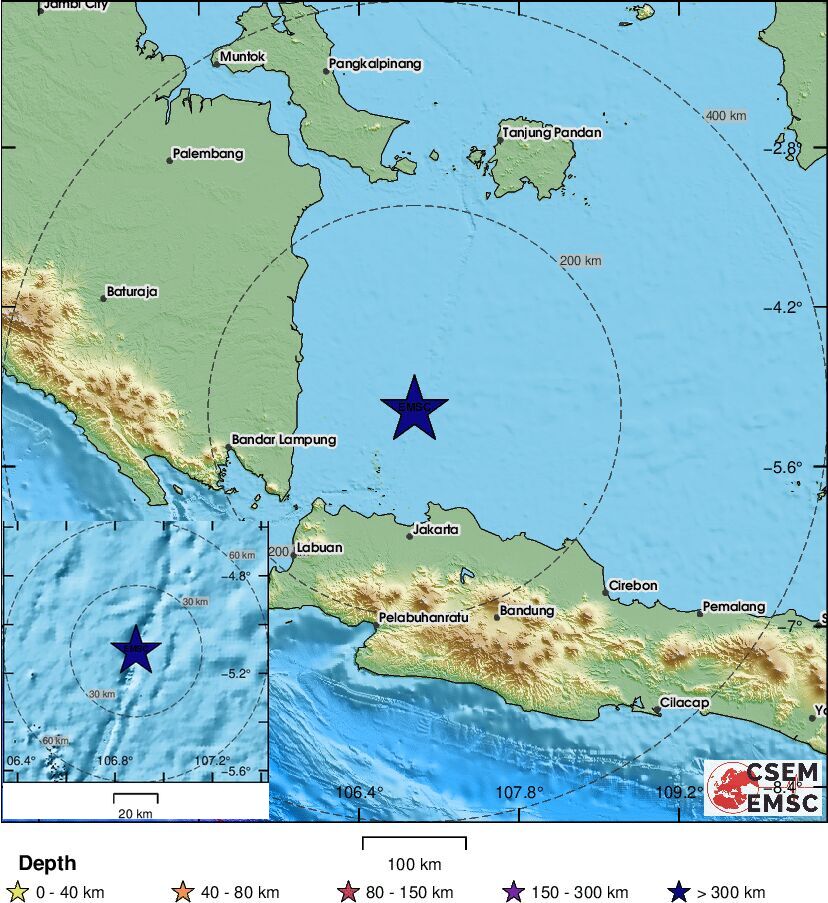 LastQuake's tweet photo. 🔔#Earthquake (#gempa) M6.2 occurred 125 km N of #Jakarta (#Indonesia) 7 min ago (local time 04:23:56). More info at:
📱https://t.co/QMSpuj6Z2H
🌐https://t.co/o85SaqE0kE
🖥https://t.co/8JGO85FPig https://t.co/E1u93cDenL