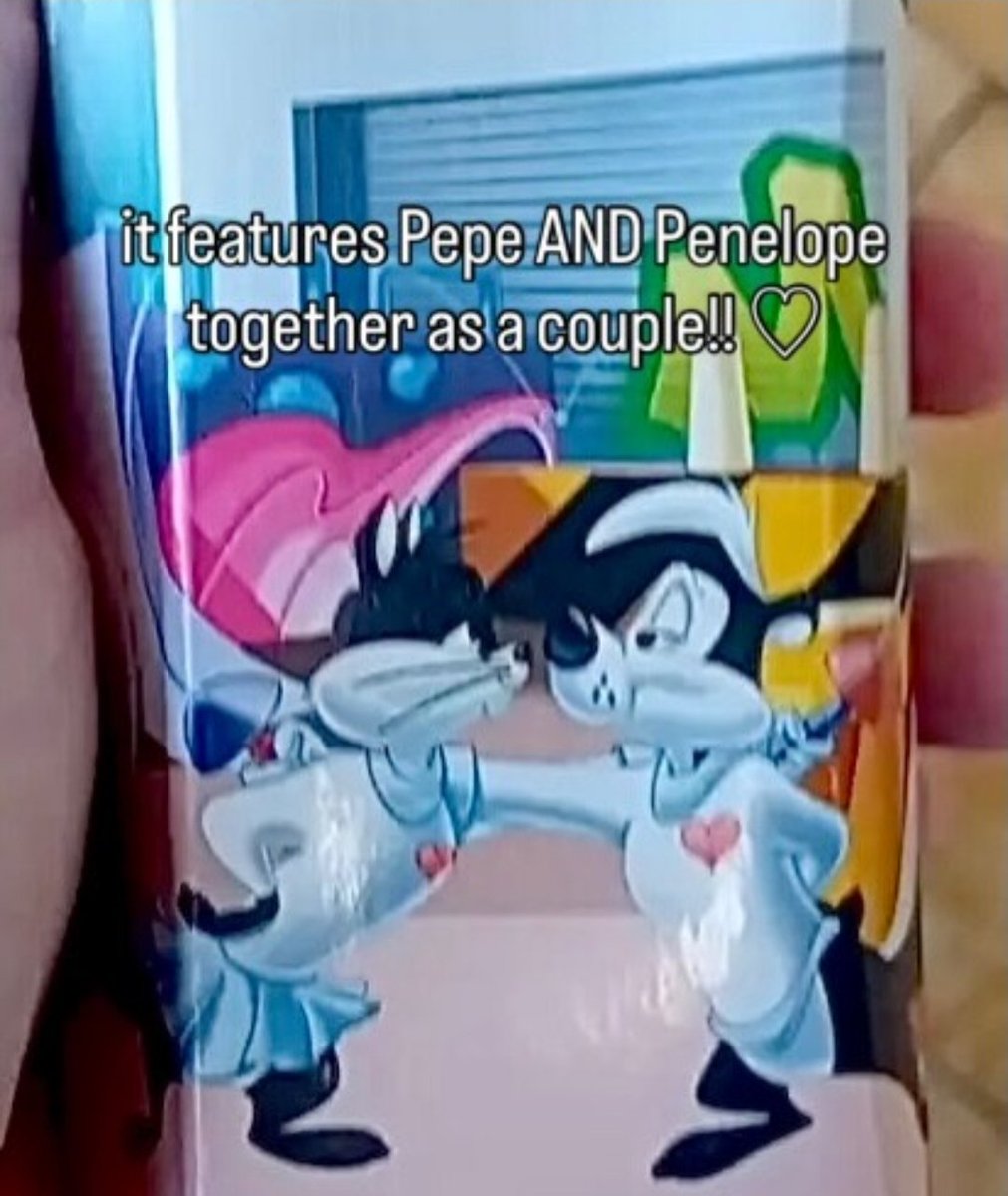 JohnCav6398's tweet photo. Photo courtesy of @PepexPenelope on Instagram! WB is officially taking Pepe Le Pew in a new direction. And I am ABSOLUTELY here for it!!! #LooneyTunes #PepeLePew #PenelopePussycat #CoyoteVsAcme https://t.co/Ej0XeUOfQj