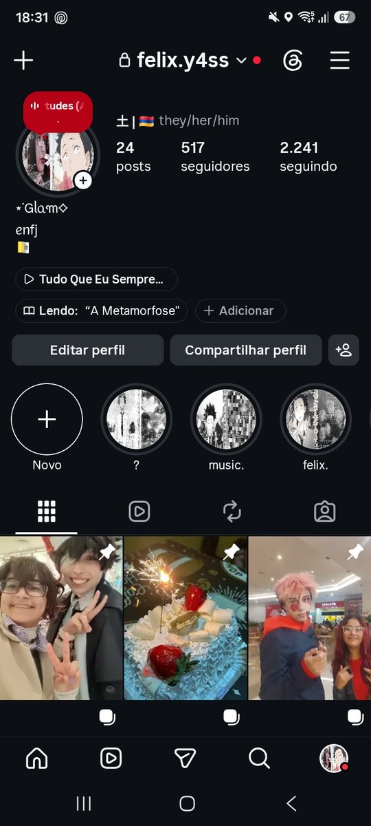 wxzdan's tweet photo. meu Instagram pessoal e muito eu https://t.co/pKqvmdN7e4
