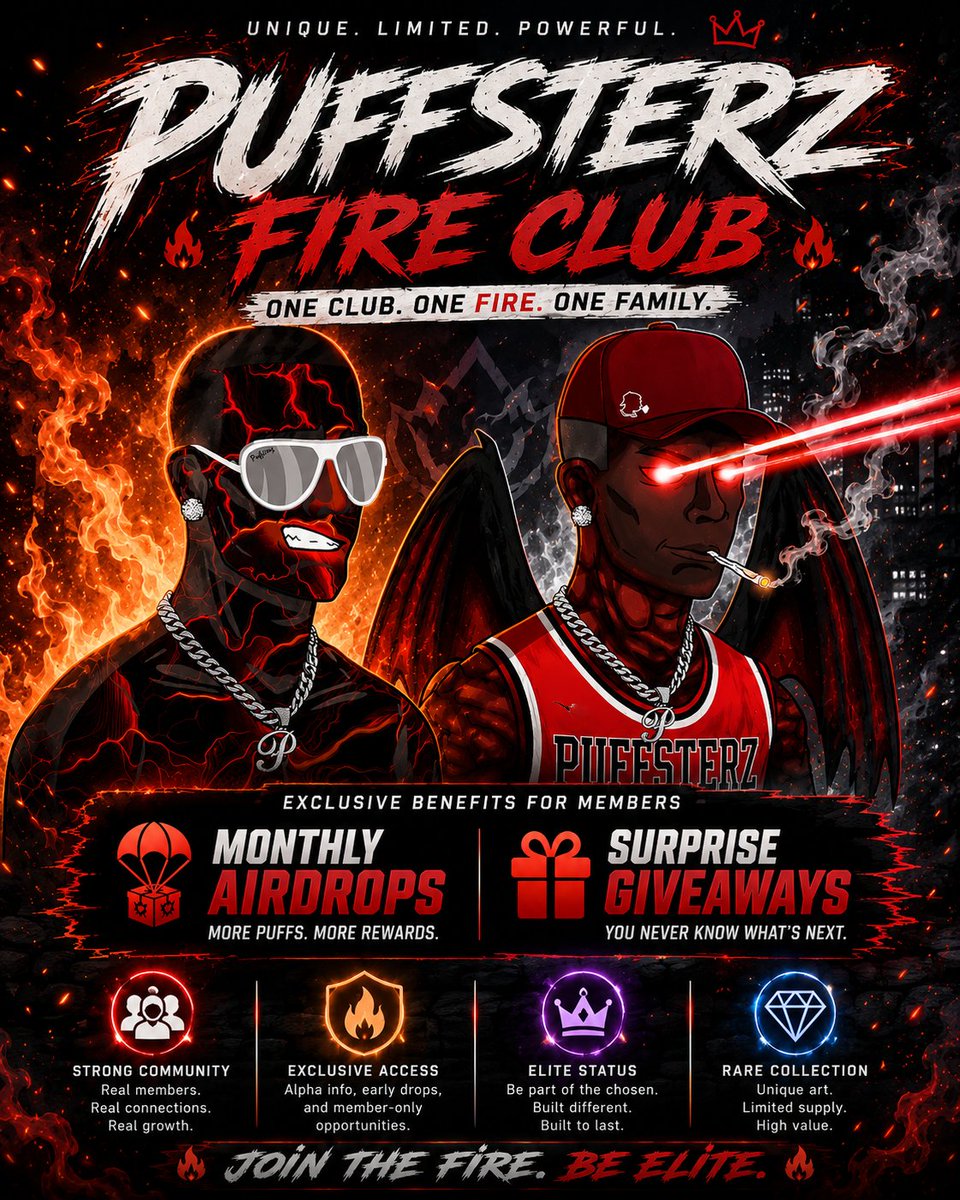 andremccray99's tweet photo. Web3 is meant to be fun 

Meet interesting people and even develop IRL relationships 

That's why I took over the 🔥 fire club @puffsterznfts 

The family happy floor super thin

I call that a win 🏆 😎 
Fire club where yall at
#P4L https://t.co/fuvJGo1Dce