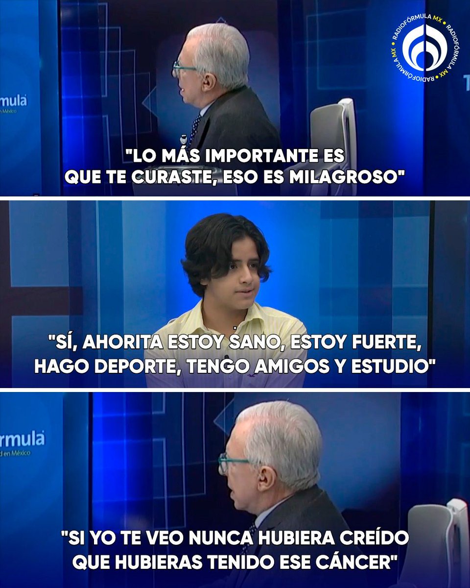 Radio_Formula's tweet photo. 🥹¡Venció al cáncer gracias a Teletón (@TeletonMexico)! Gael fue diagnosticado con esta terrible enfermedad a los 7 años, pero gracias al tratamiento que recibió en la fundación logró vencerlo.

Ahora lleva una vida normal, va a la escuela, tiene amigos y hace deporte. Con tu donativo puedes contribuir a que otros niñas y niños tengan una historia similar. 💛💜

#TeletónEnFórmula #PorEsoTeQuieroTeletón #Teletón2026