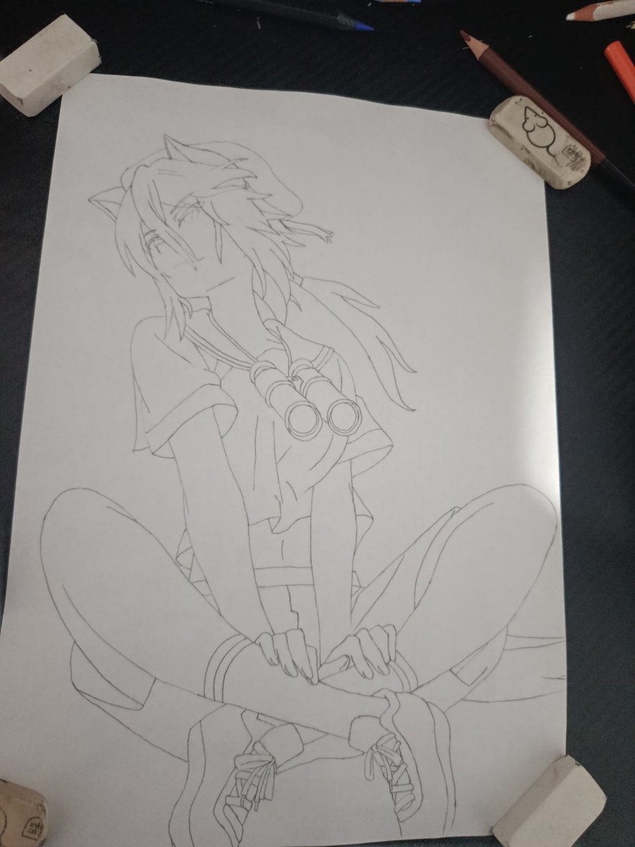 Airman358's tweet photo. New sketch started ✏️ Zeta

#TheEminenceInShadow #ShadowGarden #Zeta #sketch #draw https://t.co/ZptpsJ7yMG