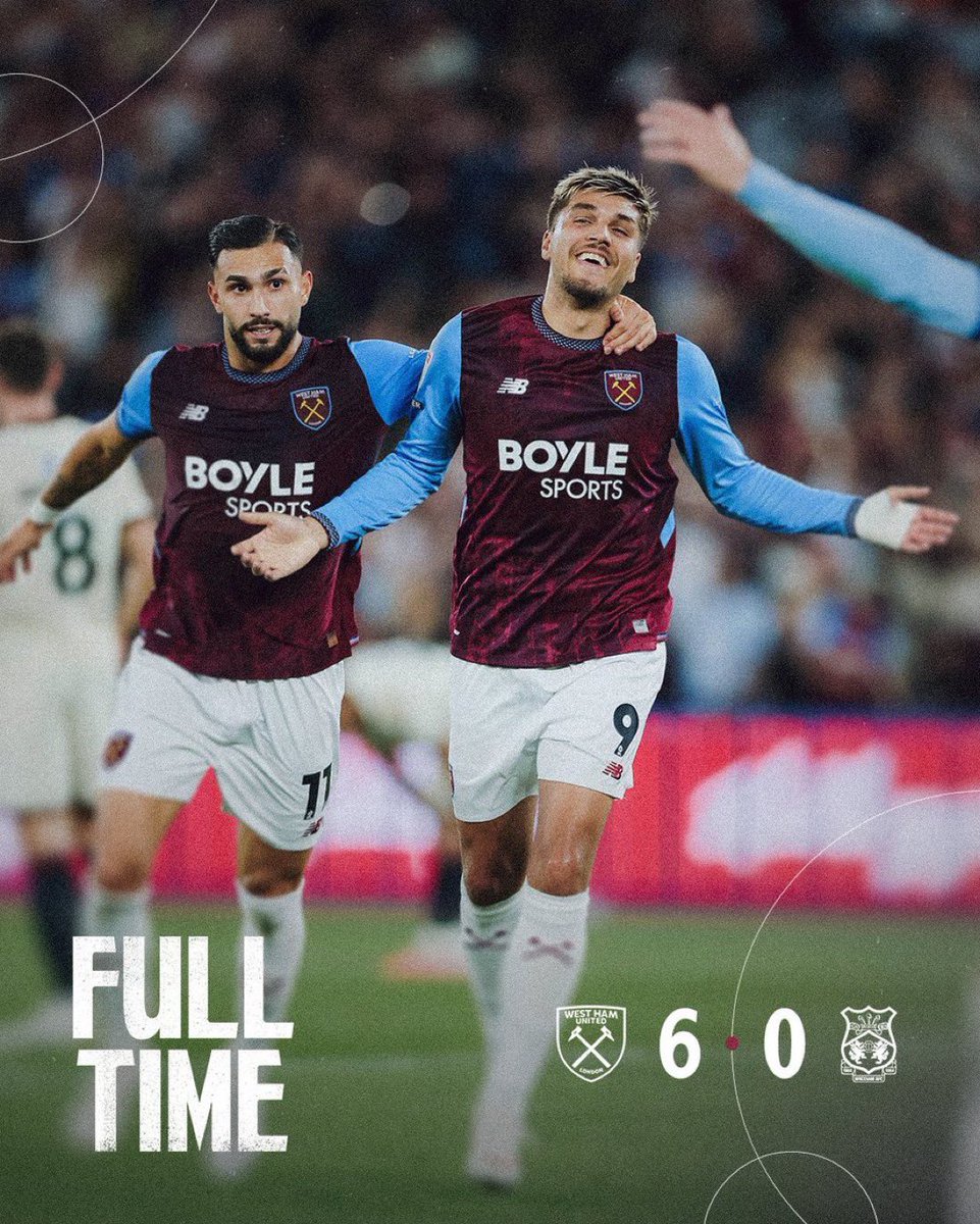whu2021's tweet photo. Unbelievable! ⚒️⚒️ https://t.co/x9hm3QcI5D