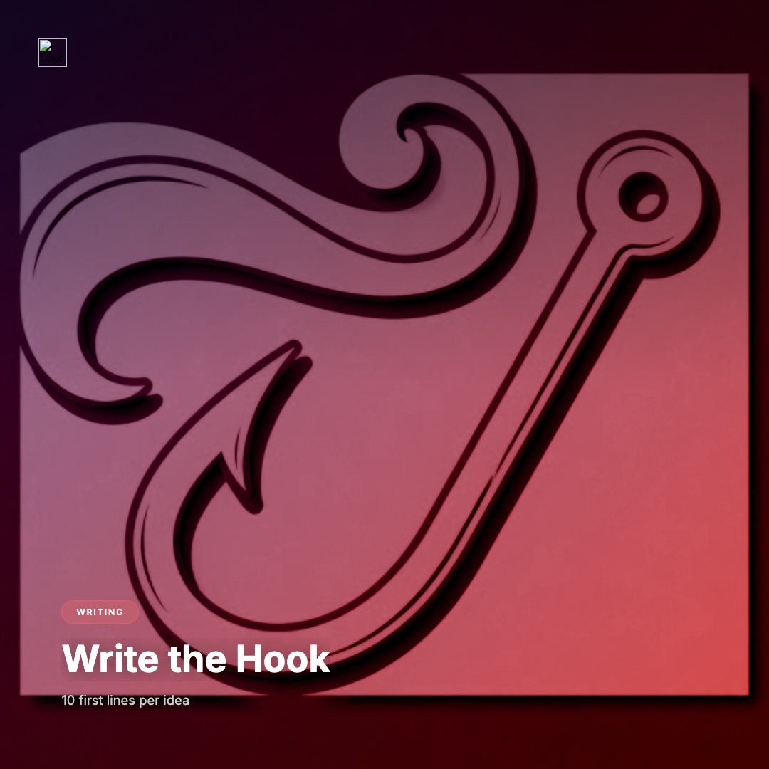 lukecichocki's tweet photo. Your first line has one job: make a busy reader want line two.

Before you draft the post, write 10 hooks. Keep the one with the most pull. Then make every line after it earn that choice.

Next post: 10 first lines. Keep one. #ContentAutomation https://t.co/ipWSe3dn3l
