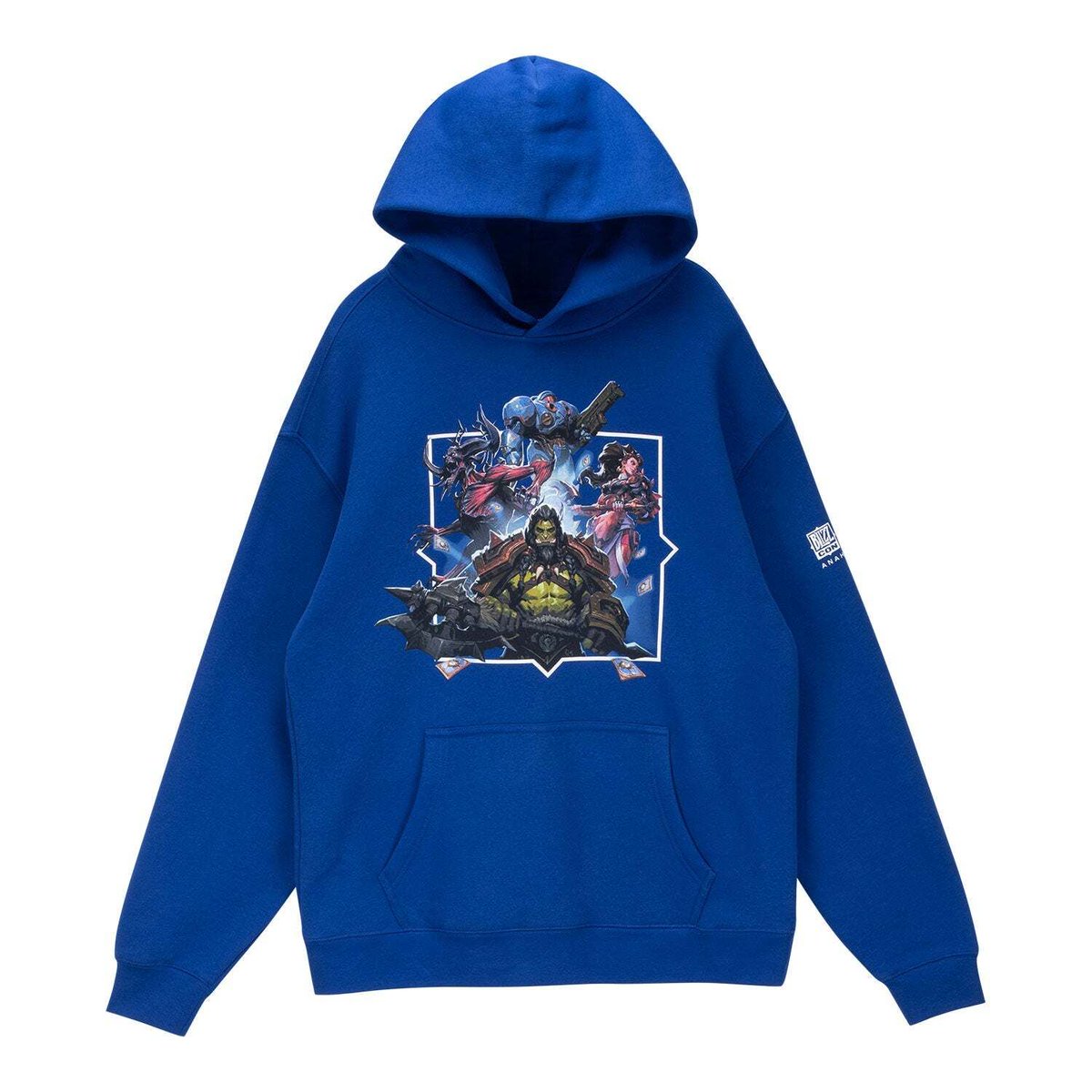 meatbawhl's tweet photo. another Next Chapter hoodie just showed up on blink CDN — still no product page

BLIZMS0008 A+D · royal blue key-art pullover
sleeve: BLIZZCON 2026 ANAHEIM, CA
gear.blizzard = 404

https://t.co/GZ1ncBBAMX
#BlizzCon #Warcraft #Blizzard https://t.co/SaNxmpWwR4
