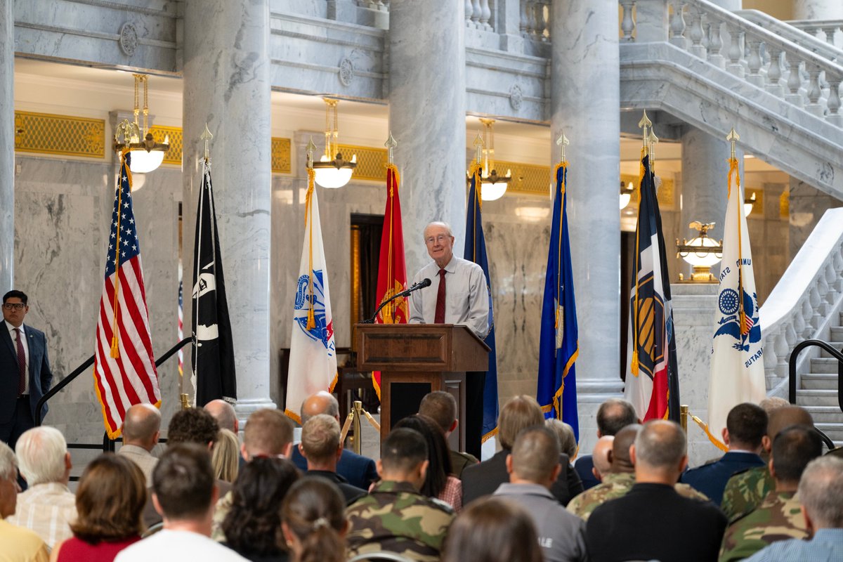 utahsenate's tweet photo. Twenty-five years ago, our nation was forever changed by the terrorist attacks of September 11, 2001. We remember the nearly 3,000 lives lost, including three people with deep ties to Utah: Mary Alice Wahlstrom and her daughter, Carolyn Mayer Beug and Brady Howell.

We honor the first responders and everyday Americans who ran toward danger, putting others before themselves. In one of our nation’s darkest moments, their courage reminded us of the strength and resolve of the American people.

In the days that followed, Americans came together with a shared sense of patriotism, purpose and determination to move forward.

Today, we remember those we lost, honor those who answered the call and remain grateful for the freedoms that unite us as Americans.

We will never forget. 🇺🇸