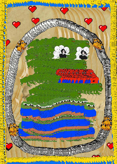 PEPEPAINT_APP's tweet photo. Series One, Card Seventeen

Title:  Pepe Love
Artist: @neur0mancer1
Editions: 12
Baked: 14,904,116

Link: https://t.co/6j1OOy8BIg https://t.co/l5FJ1GZhwY