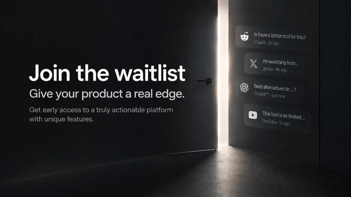 exEKS123's tweet photo. The problem isn’t that nobody wants your product. The problem is that you don’t know who does.

VisibleOps gives you a full evidence-backed audit of your market, demand, competitors and AI visibility — plus the tools to explore the data and everything derived from it.

AND WE DON’T STOP AT TRACKING! We give you actionable fixes your Claude, Codex or coding agent can actually implement, so you can change the outcome, rerun the audit, and see what improved.

Not just visibility monitoring. A system for finding problems, fixing them, and measuring the result.

Join the waitlist! ❤️
https://t.co/Vw1zbrKd7J
