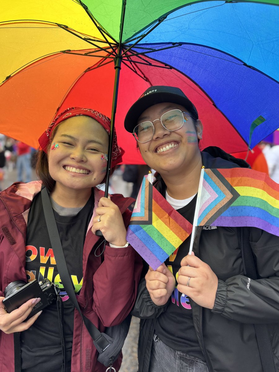 BowValley's tweet photo. BVC at the Calgary Pride Parade 2026!

A great day celebrating Pride, community, and belonging alongside our BVC community and Calgary. 💜🏳️‍🌈

Thank you to everyone who joined us!

#CalgaryPride #BVCPride https://t.co/o1itFTTikL