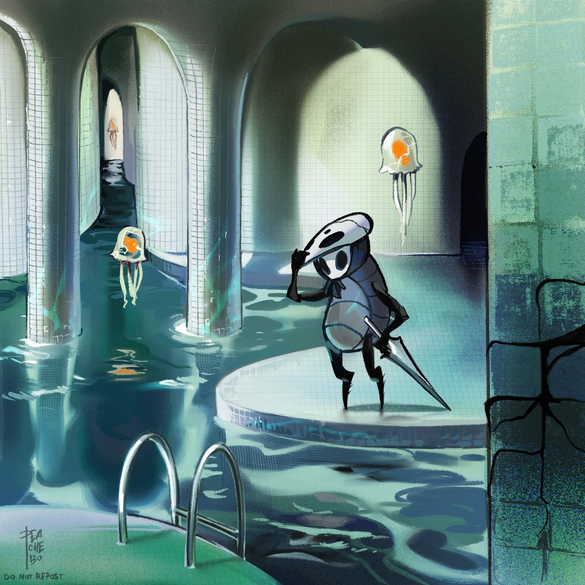 peache_bo's tweet photo. some hollow knight/silksong + liminal spaces art I did this summer

collect my aesthetics https://t.co/7mjIcWtmGR